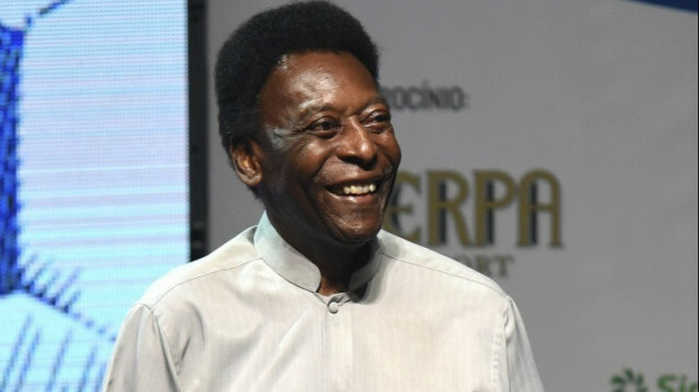 Brazilian Football legend Pele 