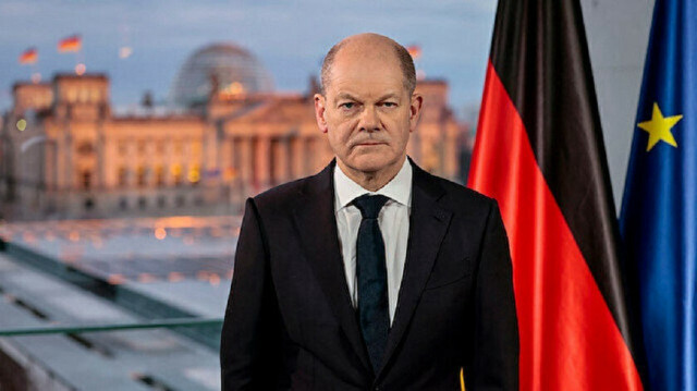 German Chancellor Olaf Scholz