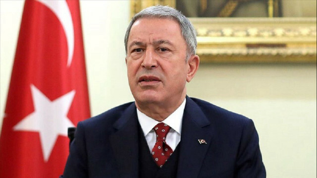 Türkiye's Defense Minister Hulusi Akar