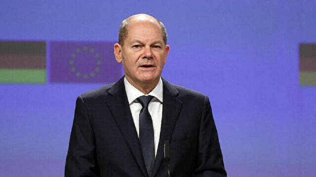 German Chancellor Olaf Scholz