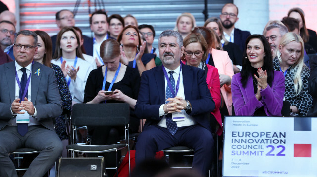Cetin Ali Donmez, lors du Sommet du Conseil européen de l’innovation (EIC), tenue mercredi à Bruxelles / Agence Anadolu.