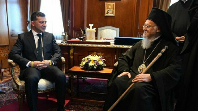 Ukraine’s president, Christian Orthodox spiritual leader speak by phone