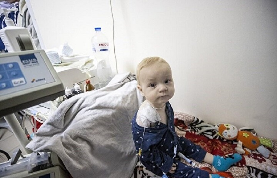 Ukraine's innocent children pictured as Putin's invasion intensifies
