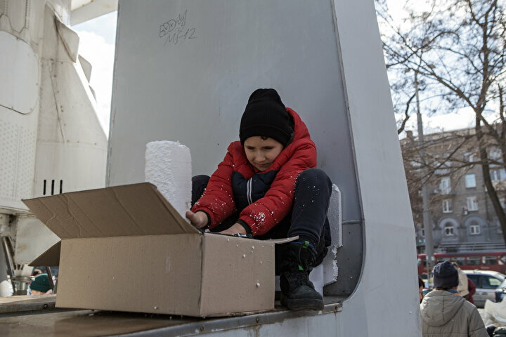 Ukraine's innocent children pictured as Putin's invasion intensifies
