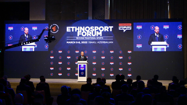 World Ethnosport Confederation (WEC) President Bilal Erdogan
