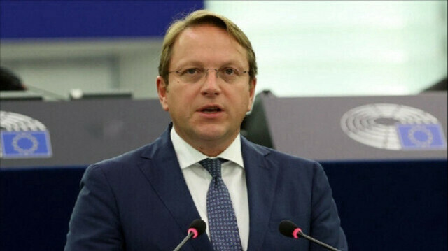 EU commissioner for enlargement Oliver Varhelyi