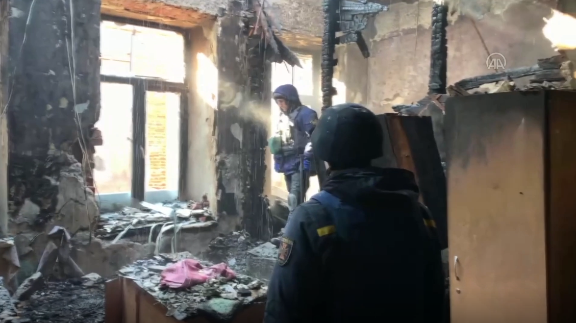 Venereal Disease Clinic Damaged In Russia's Attack On Kharkiv