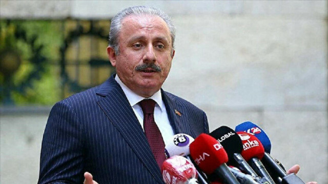 Turkey’s parliament speaker Mustafa Sentop
