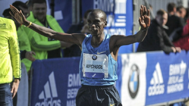 Kenyan athlete Eliud Kipchoge