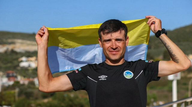 Ukrainian cyclist Vitaliy Buts
