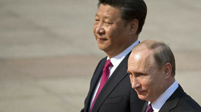 Russian President Vladimir Putin and Chinese President Xi Jinping 