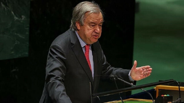  UN Secretary-General Antonio Guterres