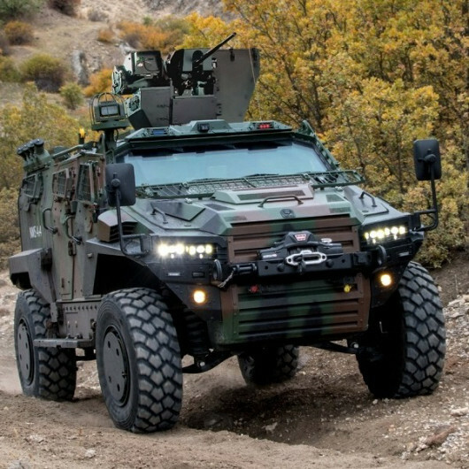 Turkish armored vehicle Yoruk 4x4 begins first mission in Africa