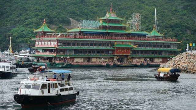 Hong Kong's renowned floating restaurant capsizes in South China Sea