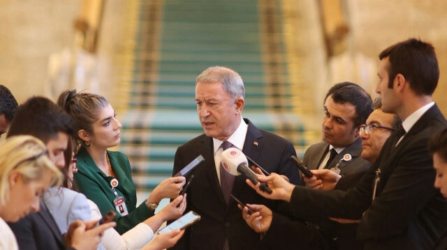 Turkish defense chief Hulusi Akar 