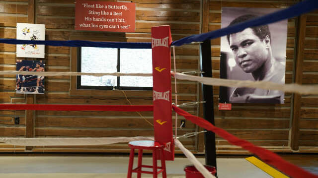 A view from the training camp called Fighter's Heaven, where US Muslim legendary boxer Mohammed Ali prepared for big matches in 1972, in the rural Deer Lake of Pennsylvania, United States on June 01, 2022.