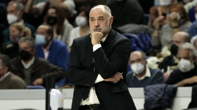 Real Madrid head coach Pablo Laso