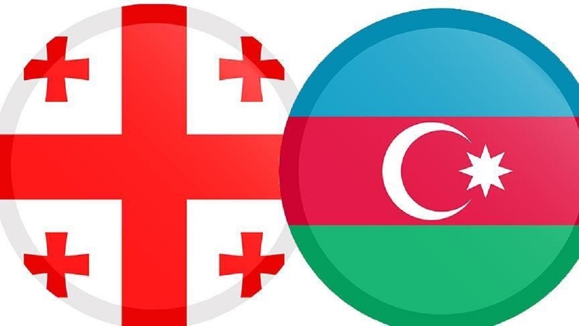 Грузия азербайджан. Georgia and Azerbaijan - logo. Армяне и грузины.