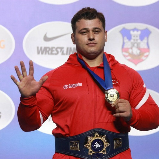 Turkish wrestler Kayaalp claims 5th world championship in 130 kg