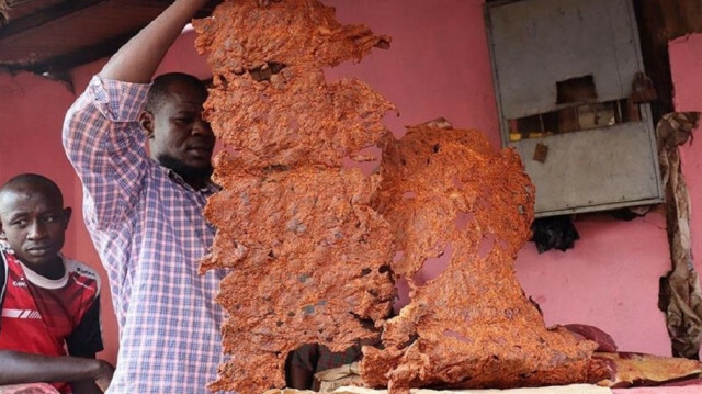 spécialité camerounaise le " Kilichi"  @AA