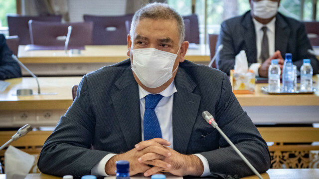 Ministre de l'Intérieur marrocain, Abdelouafi Laftit. @Fadel Senna / AFP