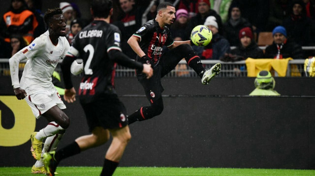 Ismael Bennacer le 08.01.2023 @Filippo MONTEFORTE / AFP