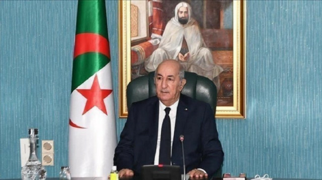 Le Président algérien Abdelmadjid Tebboune @AA