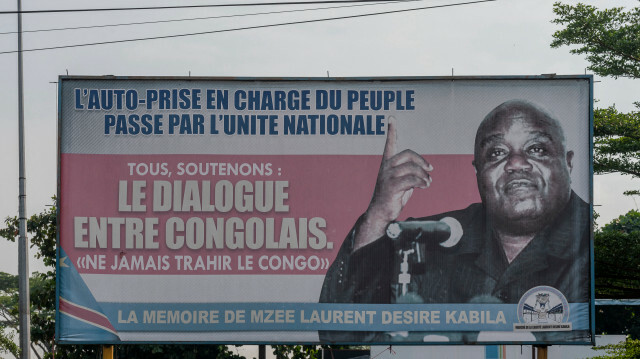 Ancien Président de la République Démocratique du Congo Laurent-Desiré Kabila/ @Arsene Mpiana / AFP