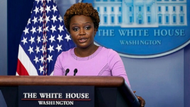 Beyaz Saray Sözcüsü Karine Jean-Pierre.