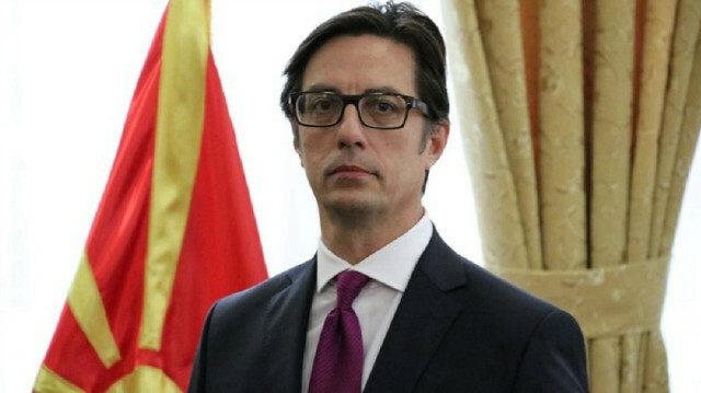 North Macedonia's President Stevo Pendarovski