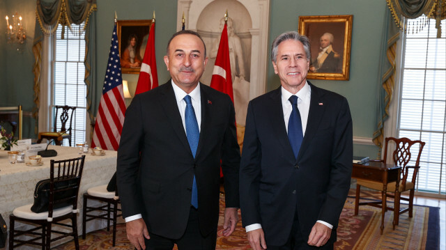 Dışişleri Bakanı Mevlüt Çavuşoğlu ABD'li mevkidaşı Antony Blinken ile görüştü.