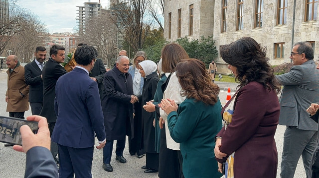 Binali Yıldırım Meclis'te.