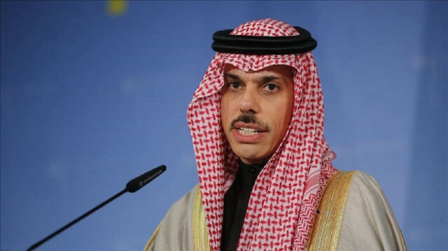 Saudi Arabia’s foreign minister Prince Faisal bin Farhan