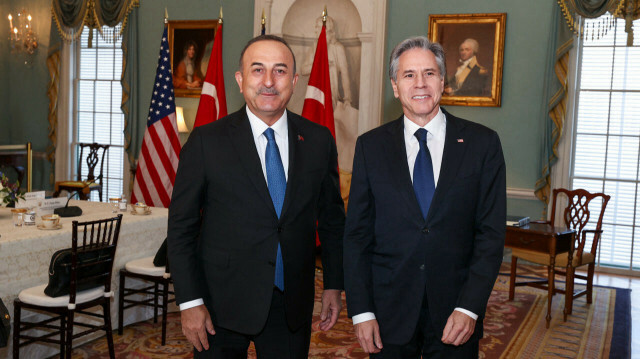 Dışişleri Bakanı Mevlüt Çavuşoğlu ile ABD Dışişleri Bakanı Antony Blinken
