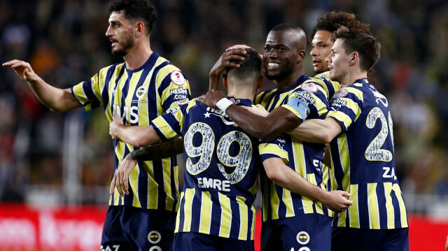 Fenerbahçe'nin gol sevinci