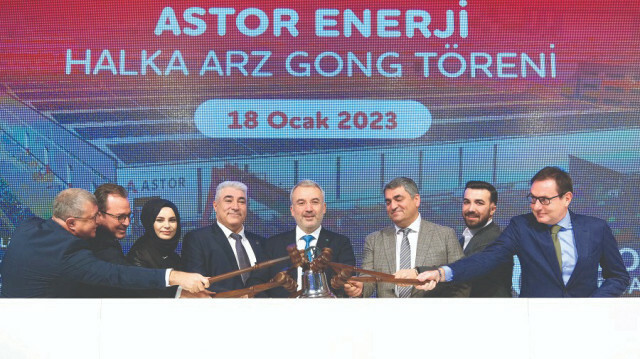 Borsa İstanbul’da gong, Astor Enerji için çaldı. 