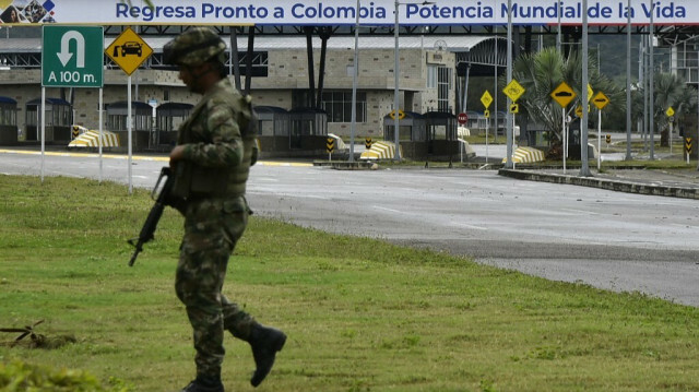 Soldat colombien @Schneyder Mendoza / AFP