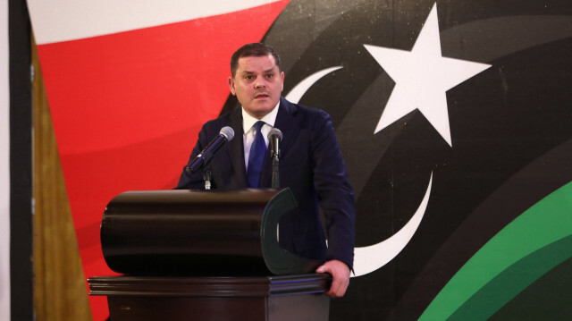 Le chef du gouvernement libyen d'union nationale, Abdelhamid Dbeibeh, @ AA