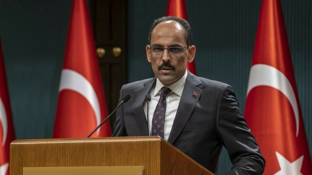 Turkish Presidential spokesman Ibrahim Kalin