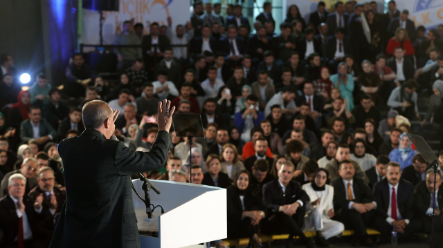 Cumhurbaşkanı Erdoğan Bursa’da ‘Gençlik Buluşması’na katıldı.