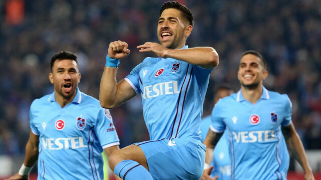 Trabzonsporlu oyuncuların gol sevinçleri