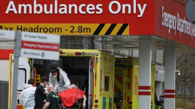 İngiltere'de birçok hastanede olağanüstü durum ilan edildi.