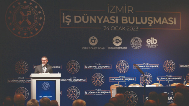 Hazine ve Maliye Bakanı Nureddin Nebati, İzmir'de İş Dünyası ile Buluşma programında, bugüne kadar yapılmış en kapsamlı yapılandırma kanun teklifinin detaylarını paylaştı.