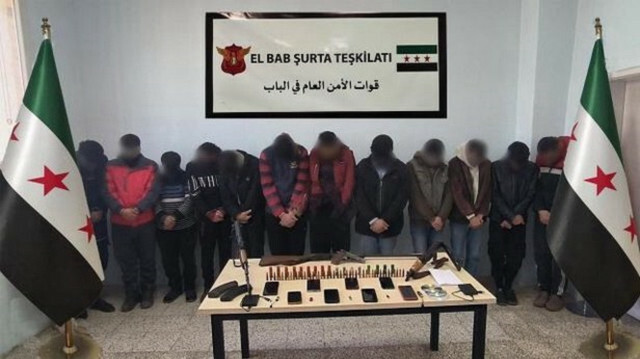 El-Bab'da terör örgütü DEAŞ'e yönelik düzenlenen operasyonda 16 terörist yakalandı.
