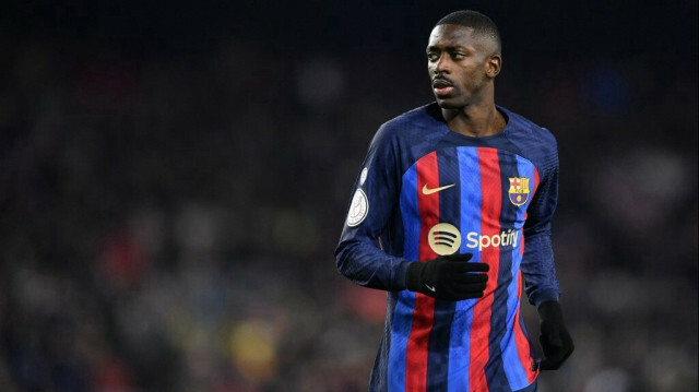 Ousmane Dembélé le 25.01.2023 @Pau BARRENA / AFP