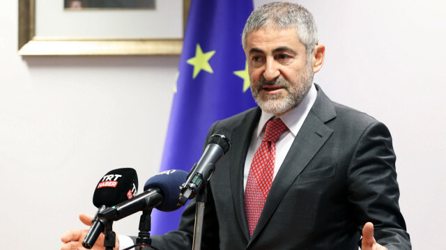  Hazine ve Maliye Bakanı Nureddin Nebati.