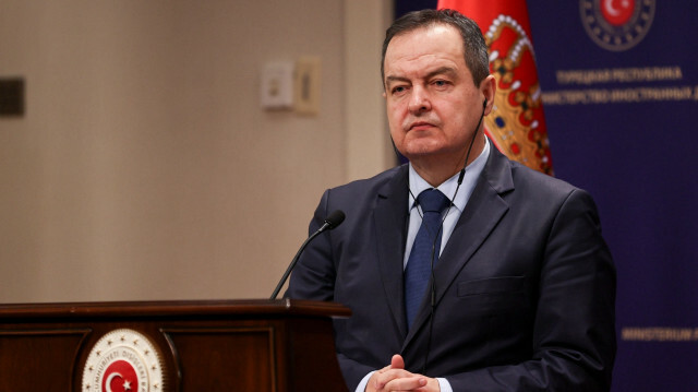 Le ministre serbe des Affaires étrangères, Ivica Dacic. Crédit photo: AGENCE ANADOLU