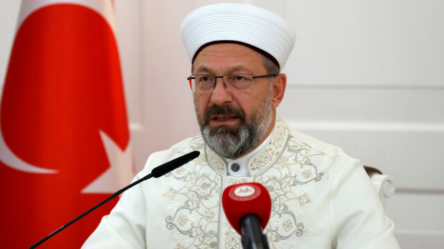 Diyanet İşleri Başkanı Ali Erbaş.

