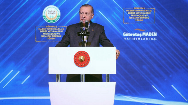 Cumhurbaşkan Erdoğan, Bilecik’te Gübretaş Maden Yatırımları A.Ş Altın Madeni Açılışı ve İlk Altın Dökümü Töreni’ne katıldı.

