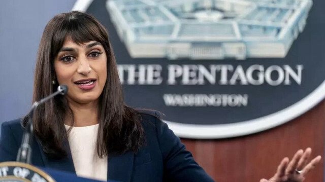 ABD Savunma Bakanlığı Sözcü Yardımcısı Sabrina Singh.